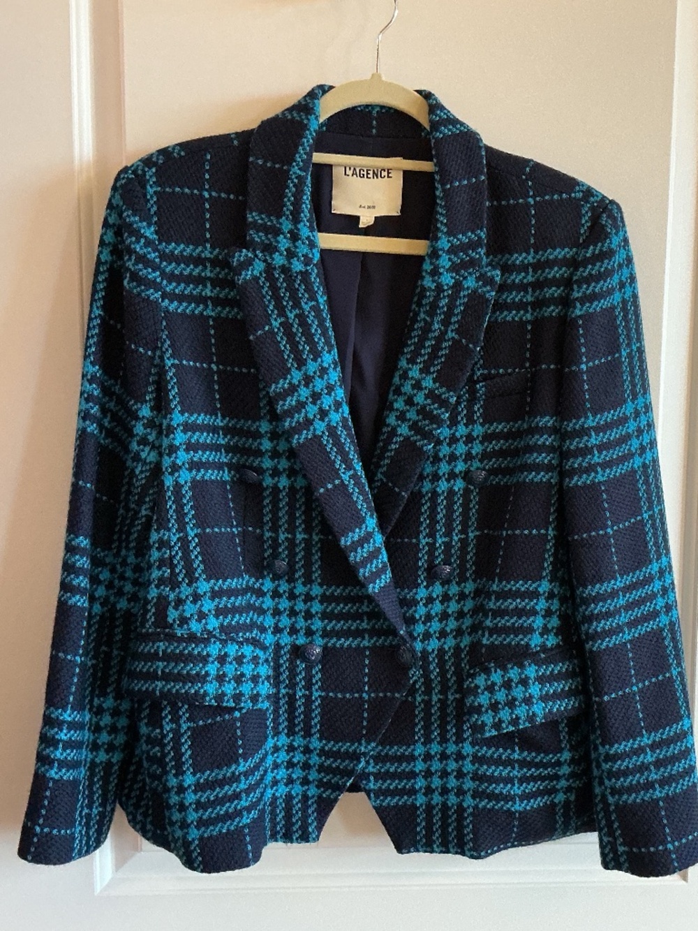 L’Agence Kenzie Double Breasted Blazer
